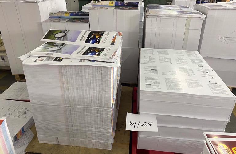 畫冊(cè)單張說(shuō)明書印刷